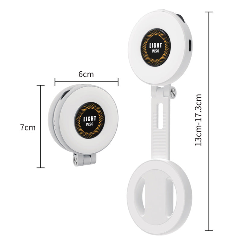 LAMPA LED SELFIE MagSafe DO iPhone SMARTFON USB-C 180°