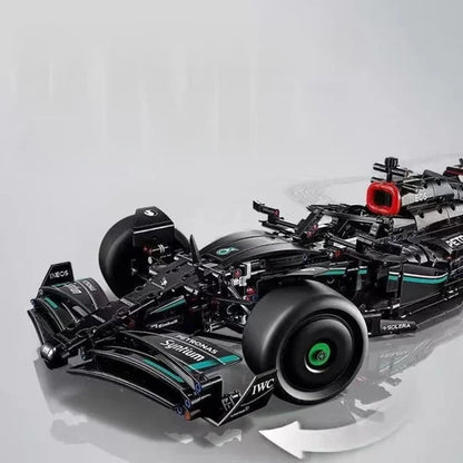 Klocki Formuła F1 Bolid Samochód Wyścigowy Merc Techniczny 1:8 Pudełko 1642