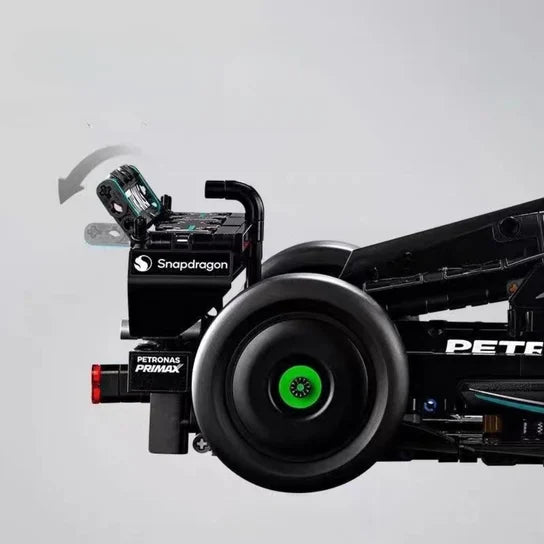 Klocki Formuła F1 Bolid Samochód Wyścigowy Merc Techniczny 1:8 Pudełko 1642