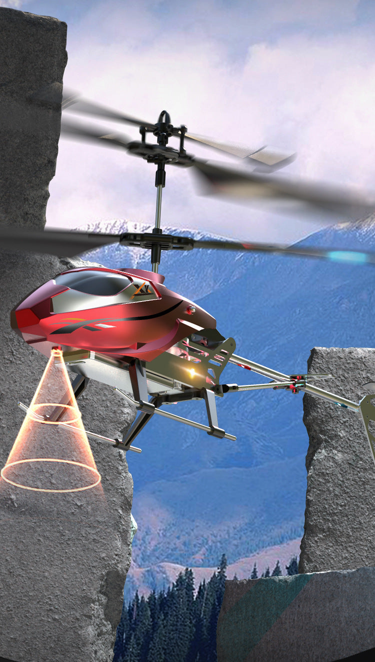 HELIKOPTER RC na Pilota ZDALNIE STEROWANY ZABAWKA LATAJĄCA USB-C 2.4G LED