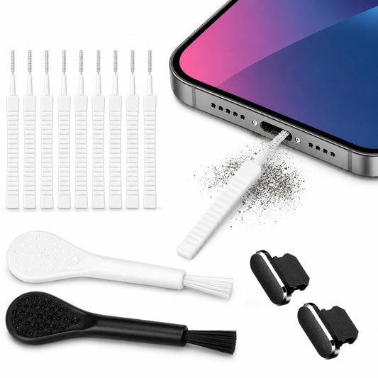 SZCZOTECZKI DO CZYSZCZENIA WEJŚCIA LIGHTNING DO IPHONE 2 ZATYCZKI DO PORTU