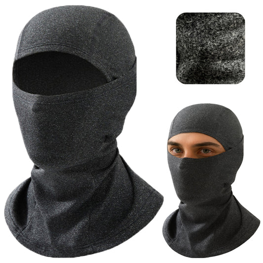 KOMINIARKA TERMOAKTYWNA SZARA – BALACLAVA OCIEPLANA BANDANA KOMIN PREZENT
