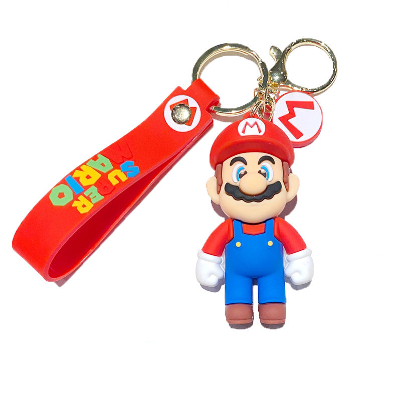 BRELOK DO KLUCZY PLECAKA BRELOCZEK POSTAĆ SUPER MARIO 3D SYLIKON PREZENT