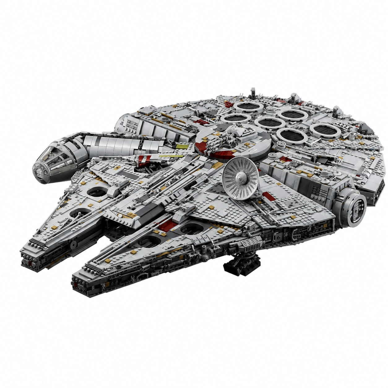 Klocki Duży Zestaw Star Wars Sokół Sokół Millennium 7541 Elementów Prezent