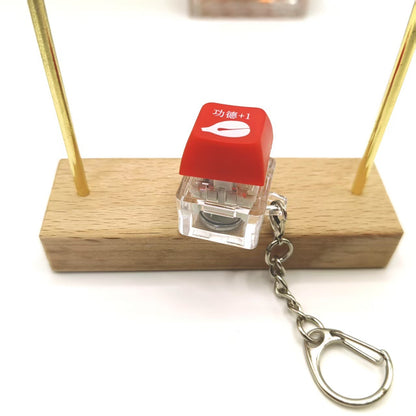 KLIKACZ ŚWIECĄCY KLIKER LED FIDGET TOY ANTYSTRESOWY – BRELOK - CLICKER LED