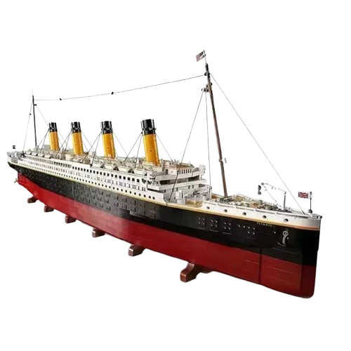 Klocki Zestaw Statek Titanic 9090 Elementów Kolekcjonerski Model Prezent