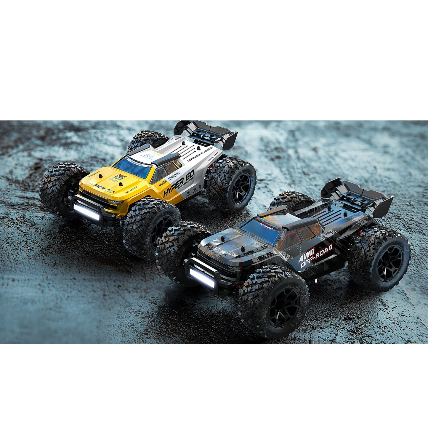 Samochód Zdalnie Sterowany 1:14 MJX Hyper GO 14207 SZYBKIE MOCNE AUTO 80KMH
