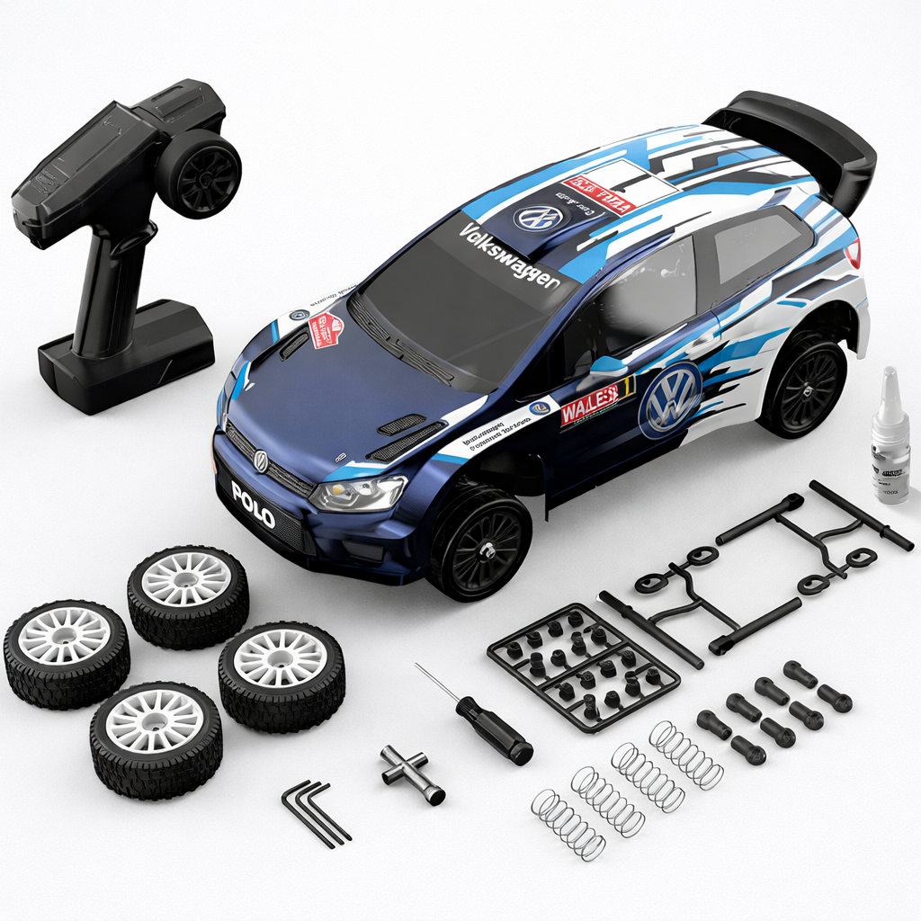 Samochód Zdalnie Sterowany MJX HYPER GO Volkswagen 10304 Auto Drift 4x4 Led