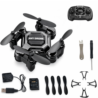 Mini Dron RC WIFI FPV Kamera HD Składany Quadcopter 360 Prezent Dla Dzieci