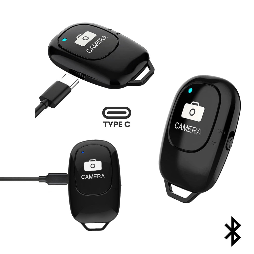PILOT BLUETOOTH do Selfie USB-C AB Shutter 3 WYZWALACZ iOS Android Brelok