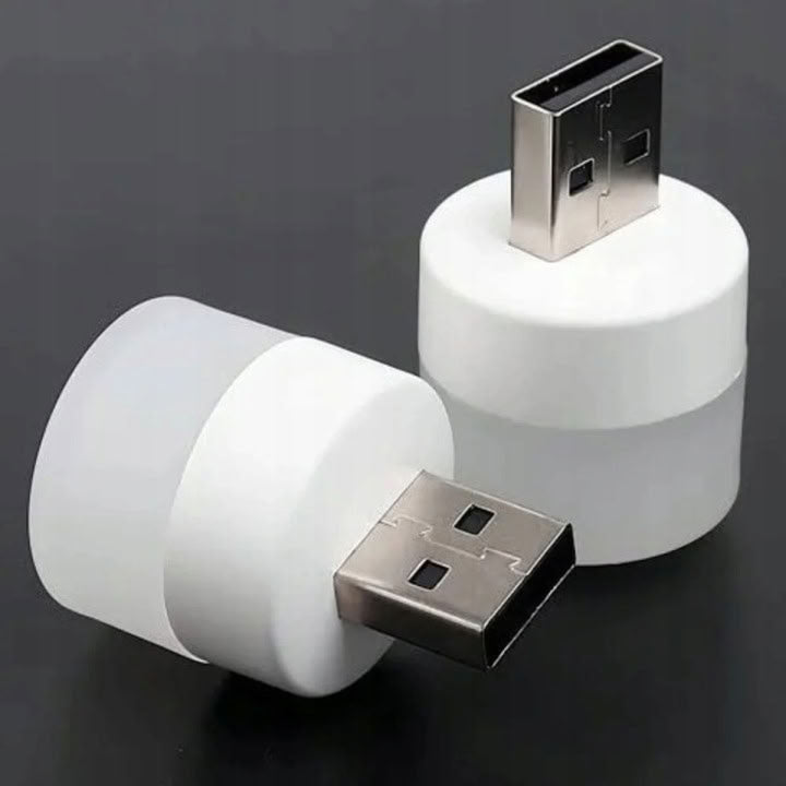 LAMPKA USB LED 5V 1W CIEPŁA BARWA MINI DO CZYTANIA LAPTOP POWERBANK