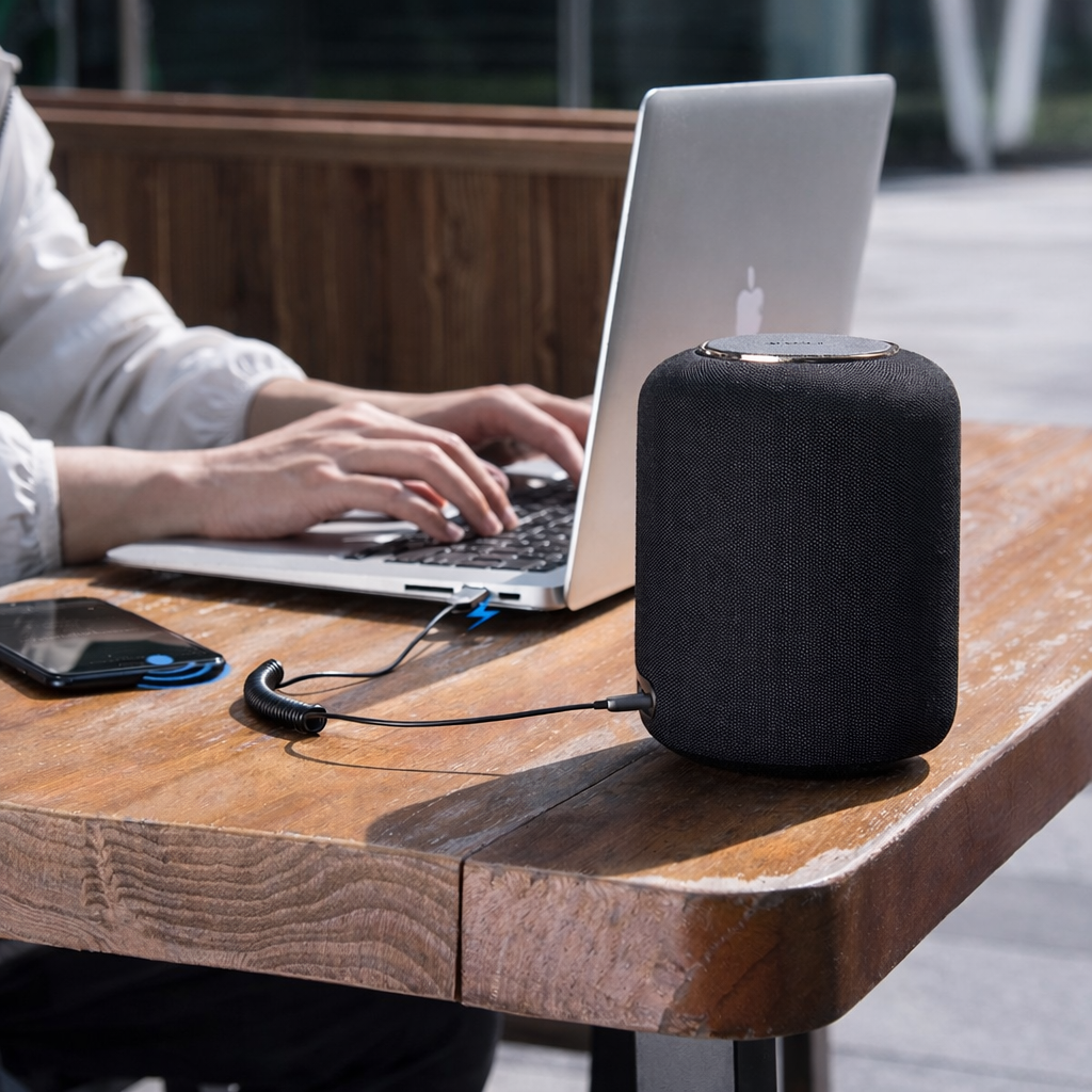 Odbiornik Bluetooth 5.0 AUX Dźwięk Audio Stereo SIMR do Samochodu Mikrofon
