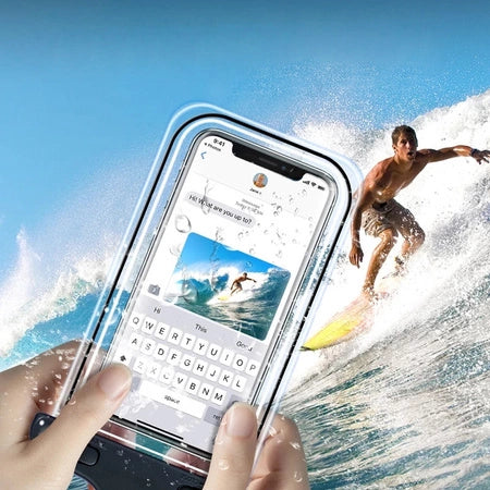 ETUI PLECKI WODOODPORNE NA TELEFON PLECKI DO 7,2 CALA DOKUMENTY PIENIĄDZE