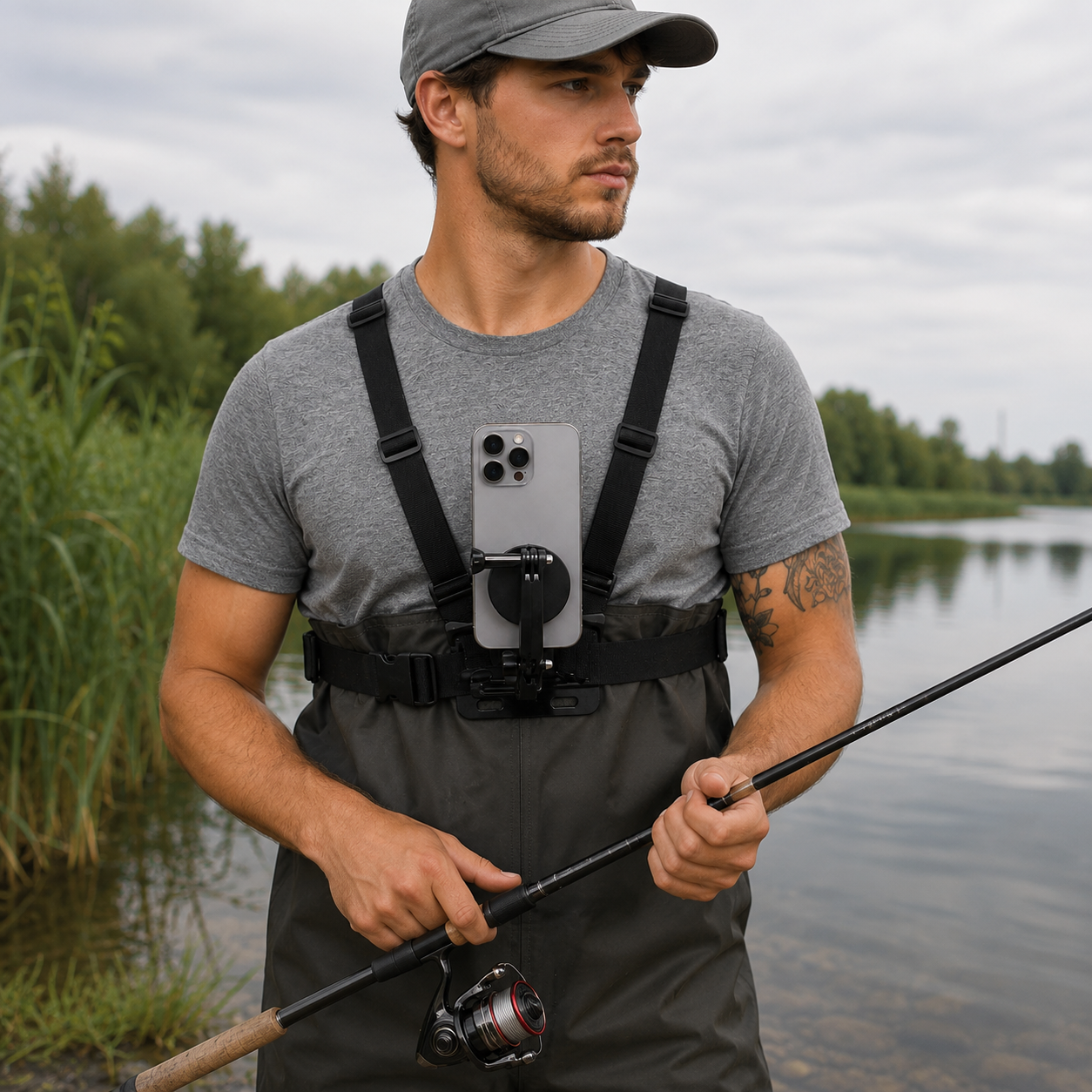 Szelki Uchwyt MagSafe na Klatkę Piersiową do Iphone Kamery GoPro Uchwyt