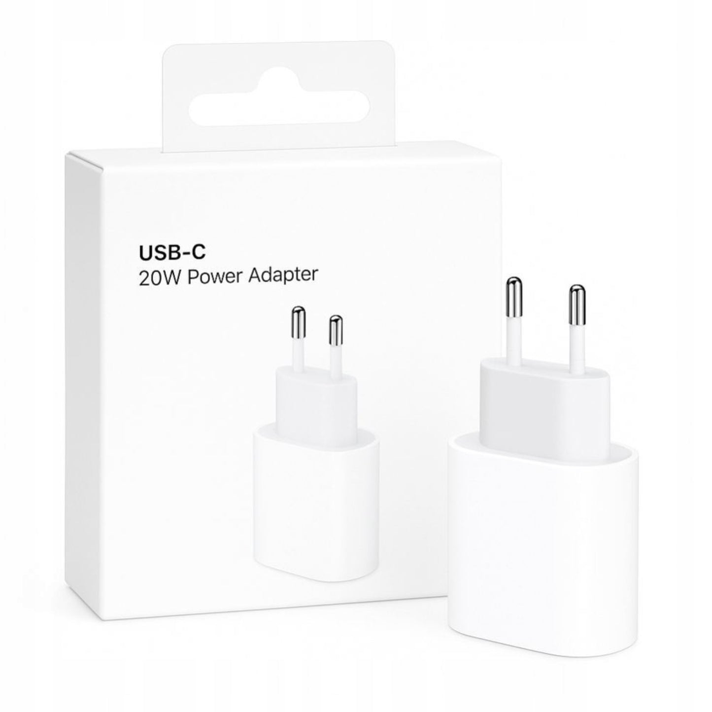 ZESTAW SZYBKA ŁADOWARKA DO APPLE 20W + KABEL 60W USB-C