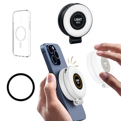 LAMPA LED SELFIE MagSafe DO iPhone SMARTFON USB-C 180°