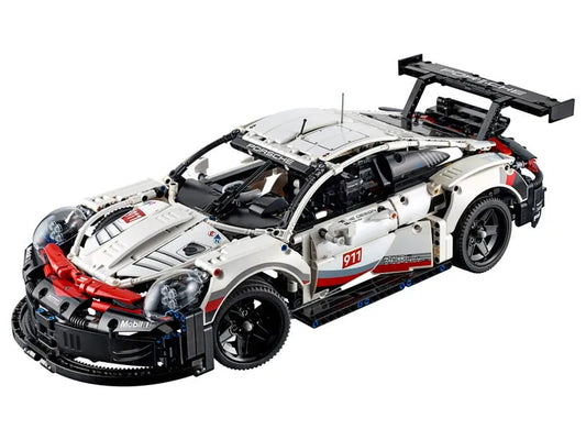 Model Porsche 911 RSR z klocków konstrukcyjnych – 1631 elementów