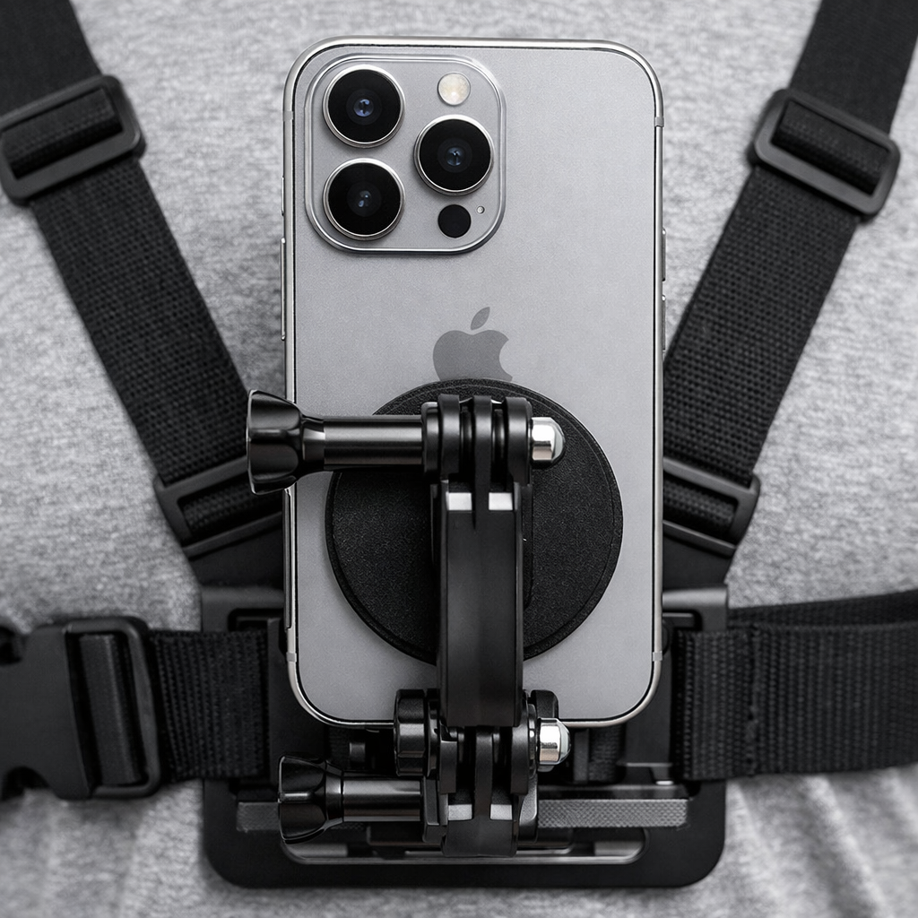 Szelki Uchwyt MagSafe na Klatkę Piersiową do Iphone Kamery GoPro Uchwyt