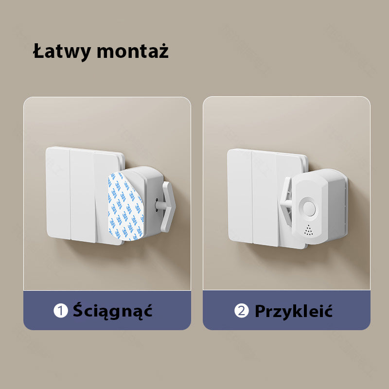 Automatyczny Wyłącznik Światła Przycisk USB Pilot Sterowanie Bezprzewodowe