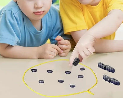 EDUKACYJNA GRA PLANSZOWA KAMIENIE MAGNETYCZNE 30SZT ZABAWA DLA DOROSŁYCH