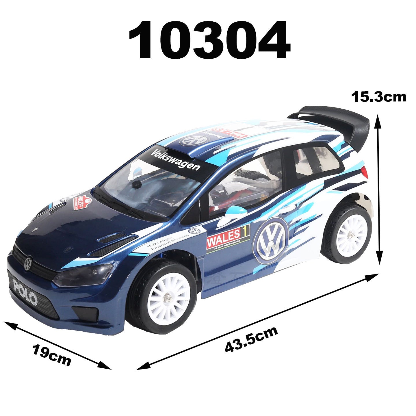 Samochód Zdalnie Sterowany MJX HYPER GO Volkswagen 10304 Auto Drift 4x4 Led