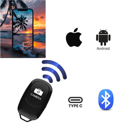 PILOT BLUETOOTH do Selfie USB-C AB Shutter 3 WYZWALACZ iOS Android Brelok