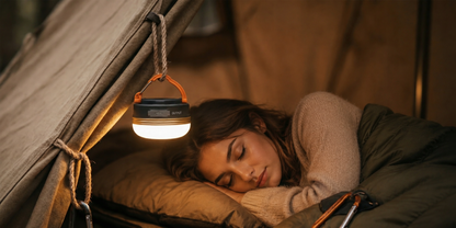 LAMPA TURYSTYCZNA LATARKA POWERBANK KEMPING AKUMULATOROWA LAMPKA LED BIWAK
