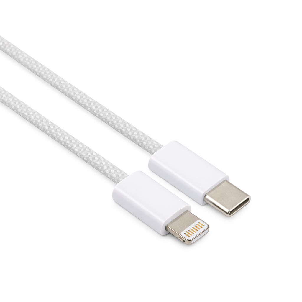 KABEL USB-C NA LIGHTNING 20W 1M DO IPHONE SZYBKIE ŁADOWANIE MOCNY OPLAT