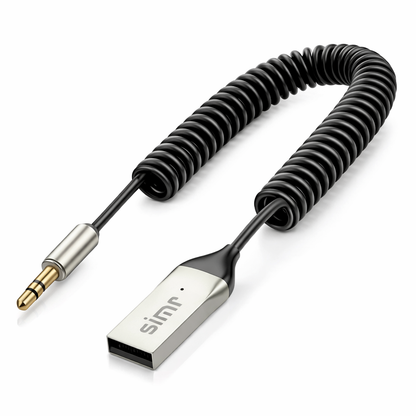 Odbiornik Bluetooth 5.0 AUX Dźwięk Audio Stereo SIMR do Samochodu Mikrofon