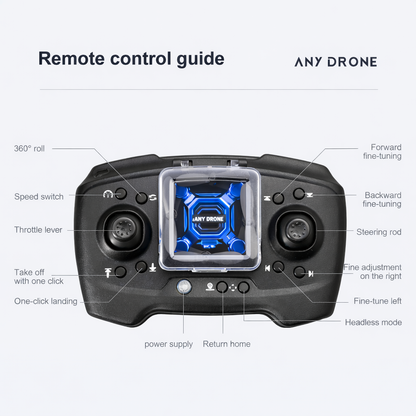 Mini Dron RC WIFI FPV Kamera HD Składany Quadcopter 360 Prezent Dla Dzieci