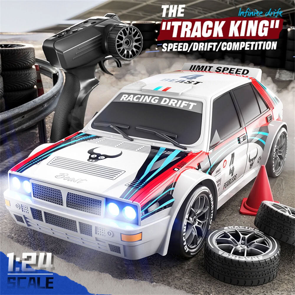 SAMOCHÓD RC DRIFT 4x4 SG204PRO ZLL BEAST 20KMH LED KOŁA PACHOŁKI SKALA 1:24