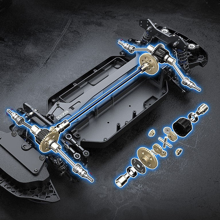 Samochód Zdalnie Sterowany MJX HYPER GO Volkswagen 10304 Auto Drift 4x4 Led