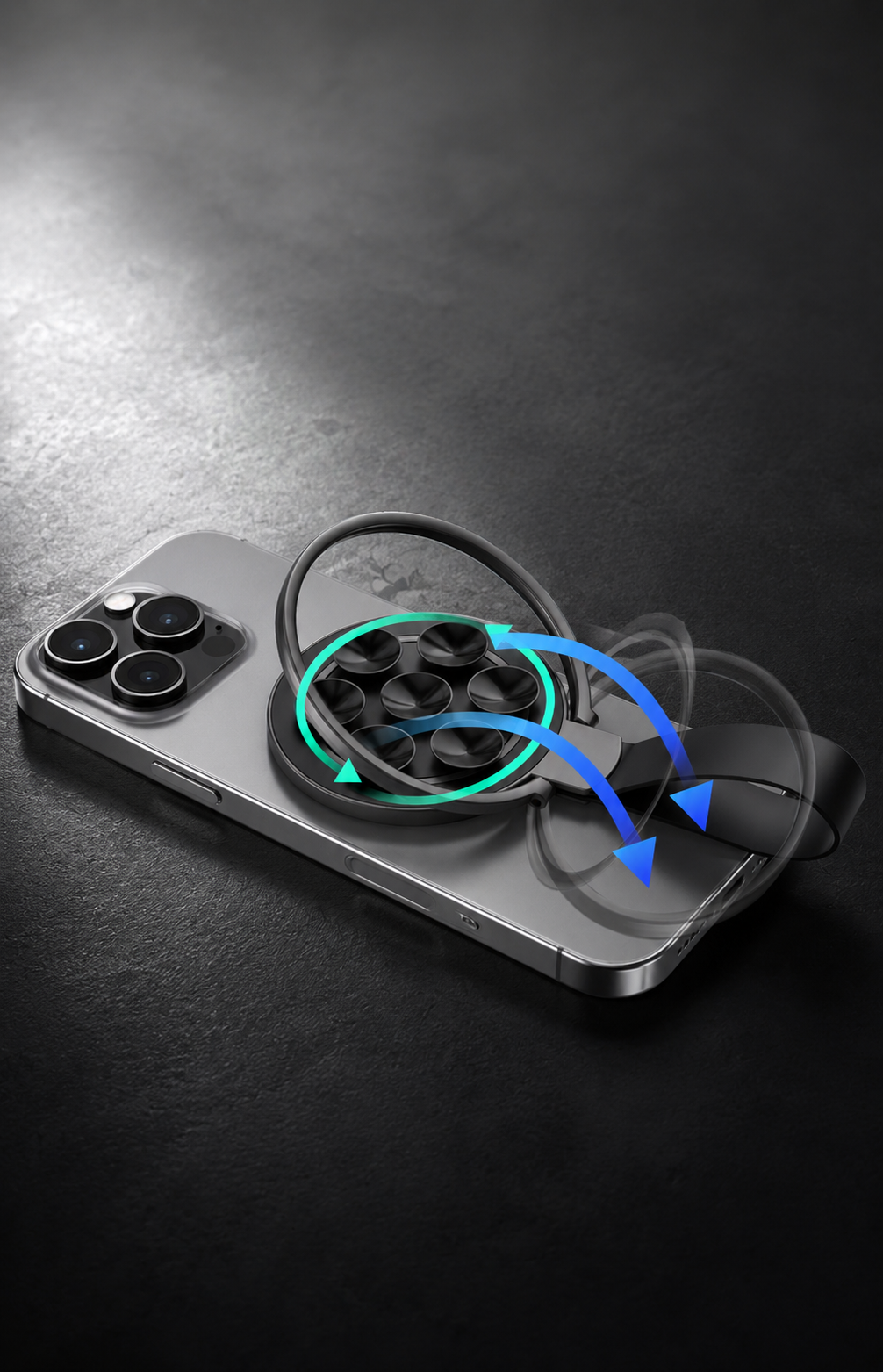 UCHWYT MAGNETYCZNY MagSafe DO SMARTFONA PRZYSSAWKA RING