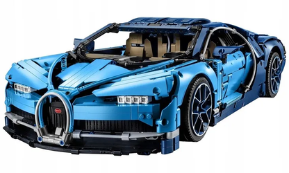 Klocki Samochodu Sportowego Bugatti 1:8 4031 Elementów Duży Zestaw 56 cm