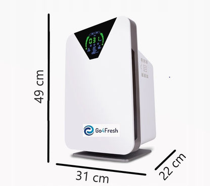 OCZYSZCZACZ POWIETRZA GO4FRESH COMFORT Z JONIZATOREM I FILTREM USUWA KURZ
